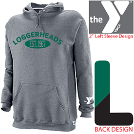 Lock Haven YMCA Loggerheads hoodie