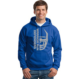 Warrior Run Football hoodie