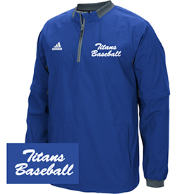 Jacket Titans 11u Travel Baseball jacket