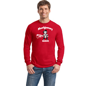 Montgomery Wrestling Cheerleading long sleeve