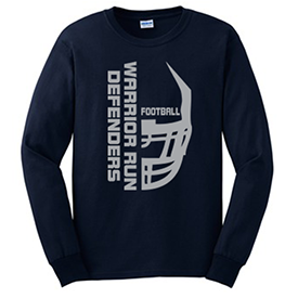 Warrior Run Football long sleeve