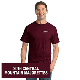 Central Mountain Majorettes t-shirt