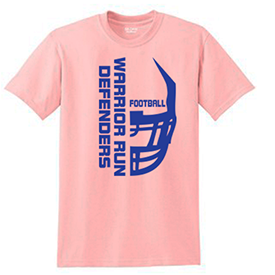 Warrior Run Football t-shirt