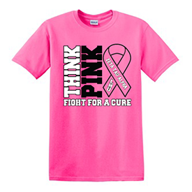ZTA Think Pink t-shirt