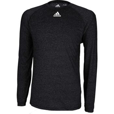 Adidas Men's Climalite Heathered Long Sleeve Shirt